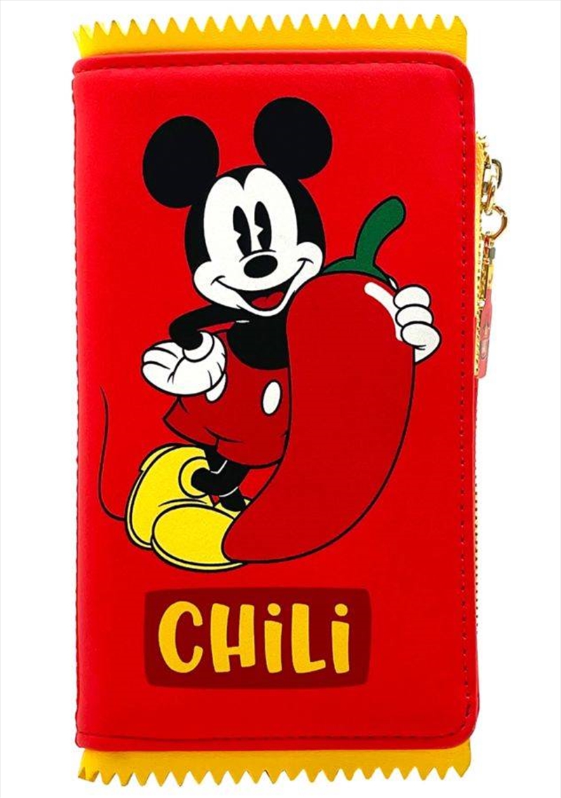 Loungefly Disney - Mickey Hot Sauce Packet Purse RS[RS]/Product Detail/Wallets