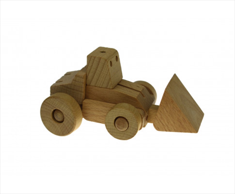 Wooden Transformer: Bulldozer/Product Detail/Toys