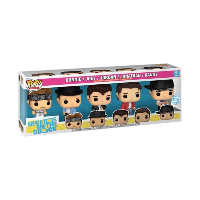 New Kids on the Block - Band 5-Pack US Exclusive Pop! Vinyl [RS]/Product Detail/Music