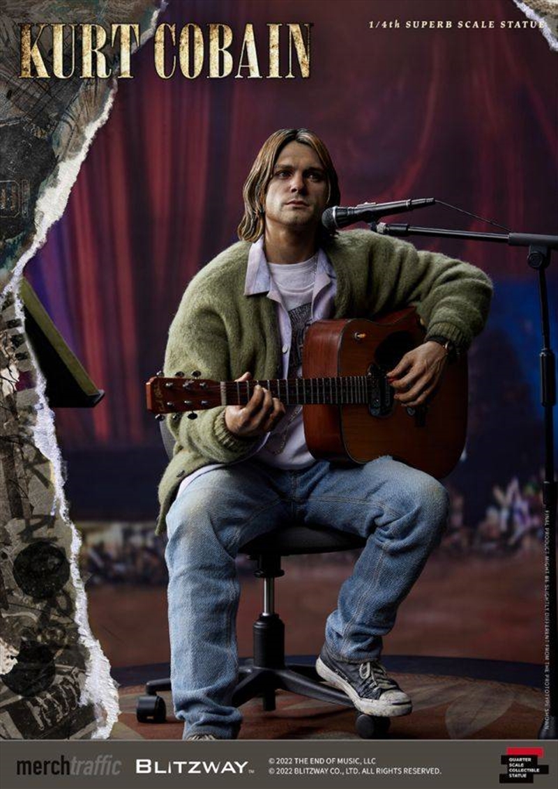 Kurt Cobain - Kurt Cobain 1:4 Scale Statue/Product Detail/Statues