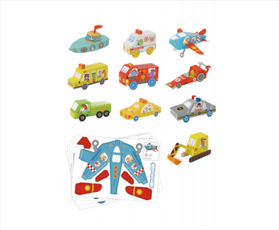 3d Paper Model Vehicles Kit/Product Detail/Arts & Craft