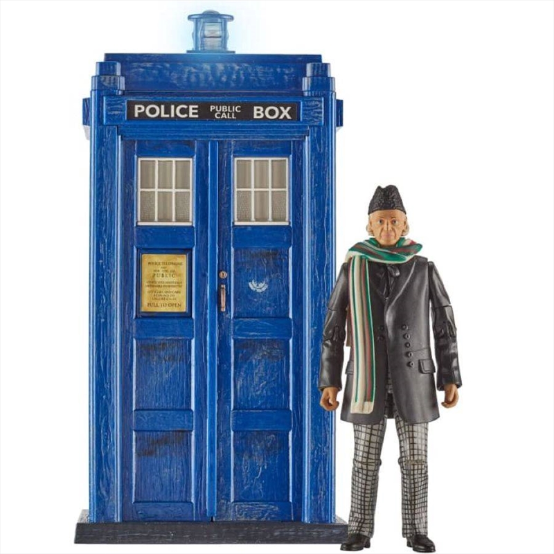 Doctor Who - The First Doctor (Bradley) & Electronic TARDIS Collector Figure Set/Product Detail/Figurines