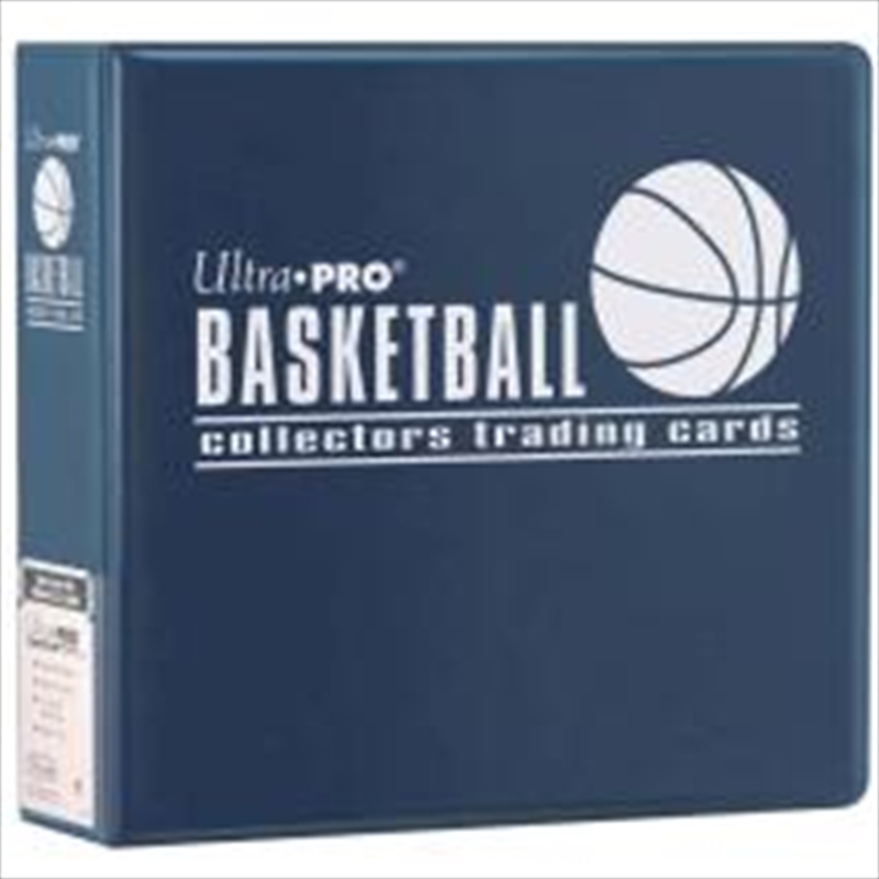 Ultra Pro - 3 Ring Basketball Album Navy/Product Detail/Card Games