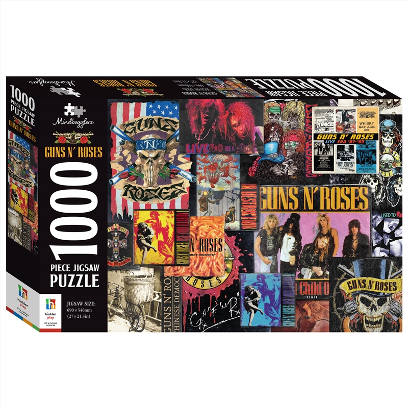 Guns N Roses 1000 Piece Jigsaw Puzzle/Product Detail/Music