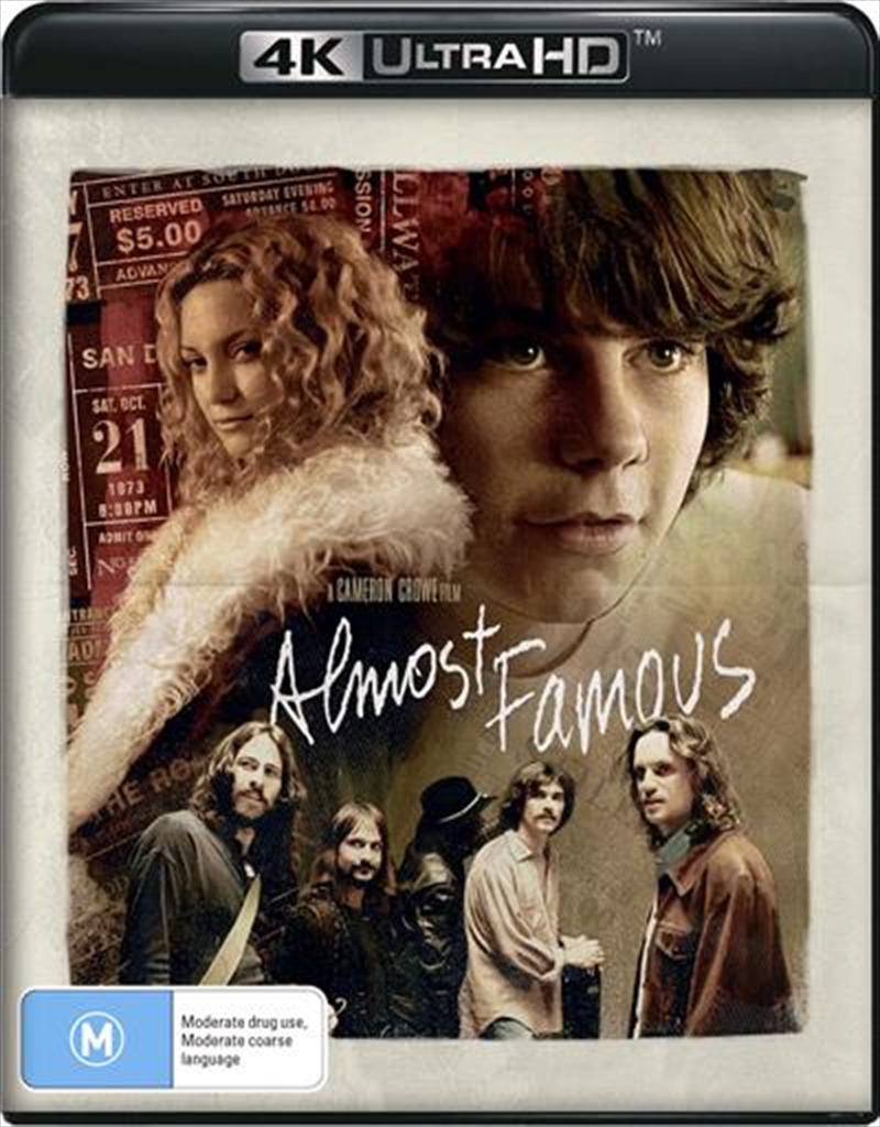 Almost Famous  UHD - Bootleg Cut/Product Detail/Drama