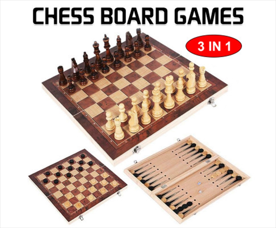 Chess: Draughts: Backgammon/Product Detail/Games