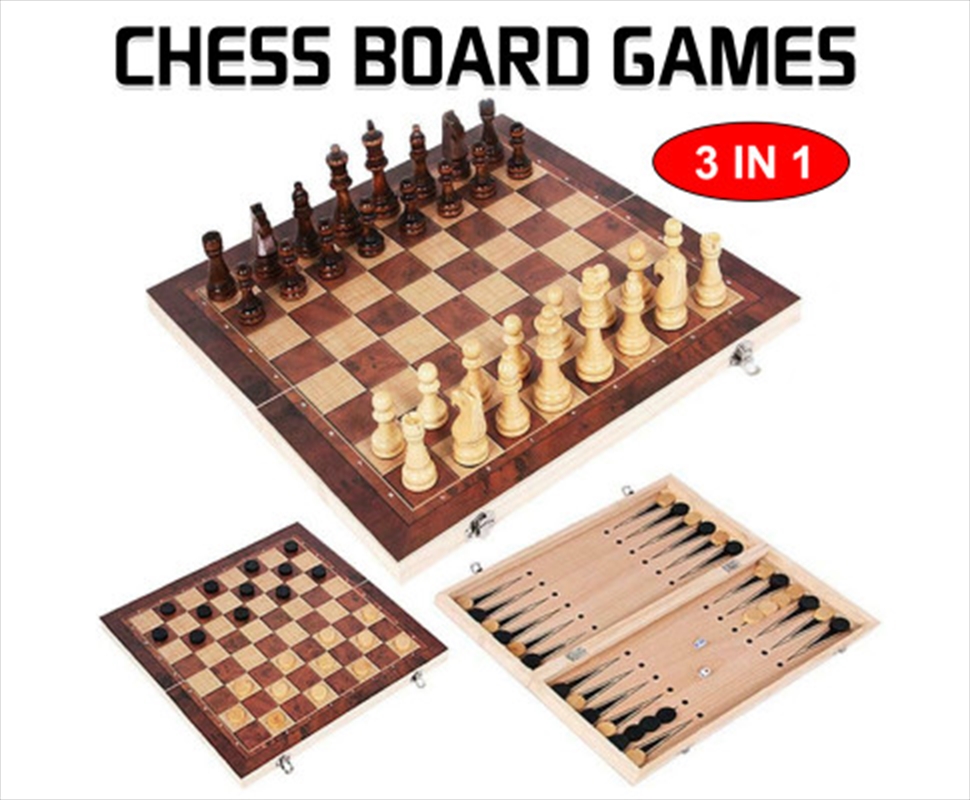 Chess: Draughts: Backgammon/Product Detail/Board Games