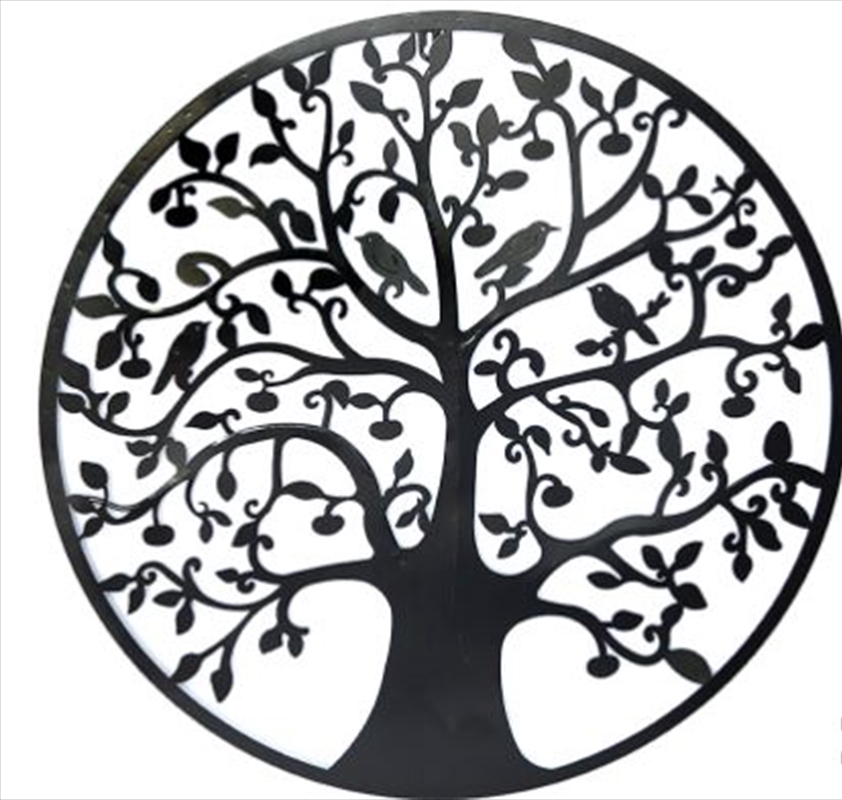 Black Tree of Life Wall Art Hanging Metal Iron Sculpture/Product Detail/Decor