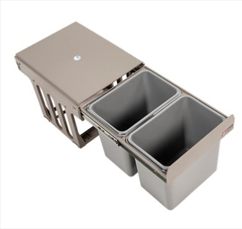 2x 15L Pull Out Trash Bin/Product Detail/Kitchenware