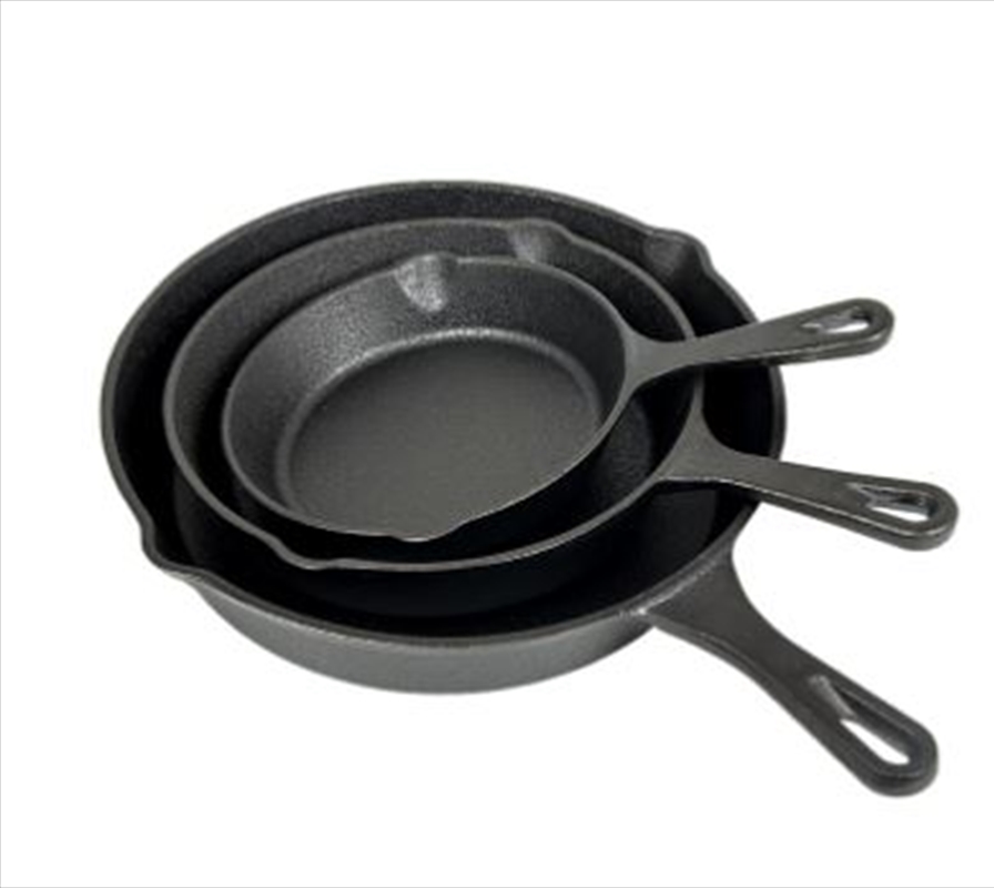 3 Pcs Cast Iron Skillet Set/Product Detail/Kitchenware