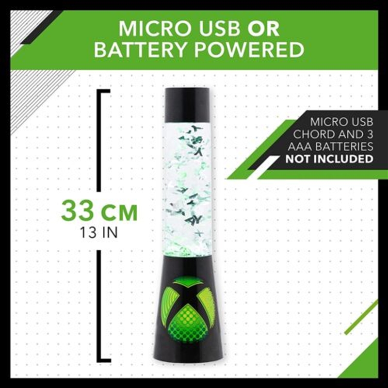 Buy Xbox Plastic Flow Lamp 33cm Online Sanity
