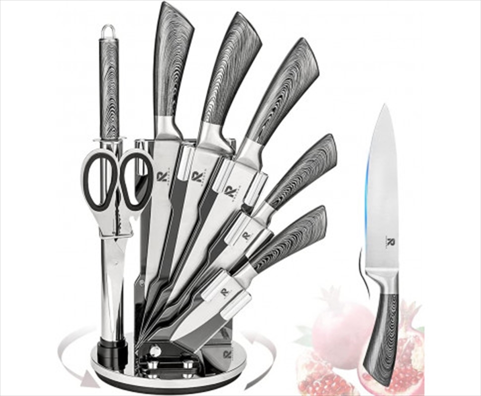 Knife Block Set 8 Steel Knives/Product Detail/Kitchenware