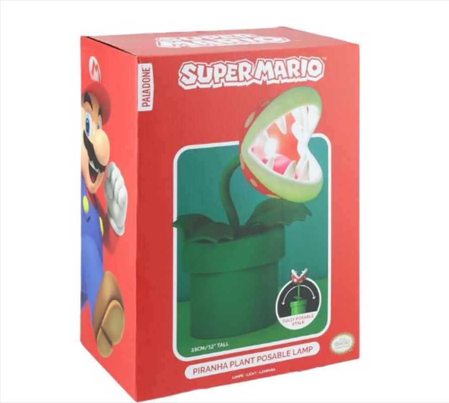 Nintendo - Super Mario Piranha Plant Posable Lamp/Product Detail/Table Lamps