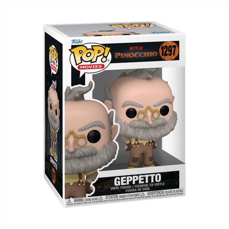 Guillermo del Toro's Pinocchio (2022) - Geppeto Pop! Vinyl/Product Detail/Movies