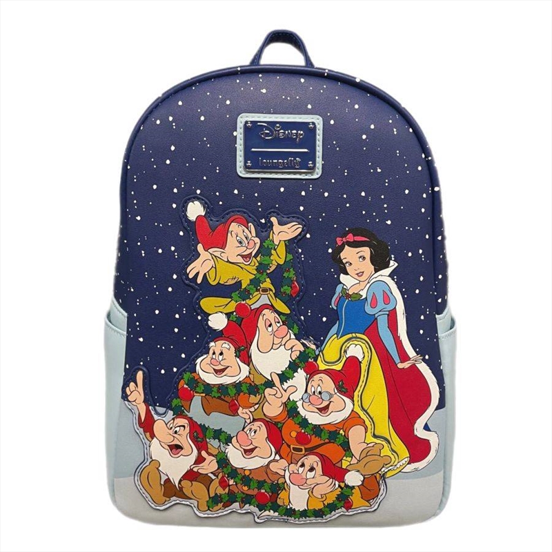 Loungefly Snow White (1937) - Dwarfs Christmas US Exclusive Backpack [RS]/Product Detail/Bags