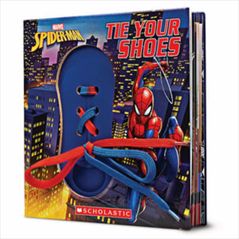 Tie Your Shoes Marvel: Spider-Man/Product Detail/Kids Activity Books