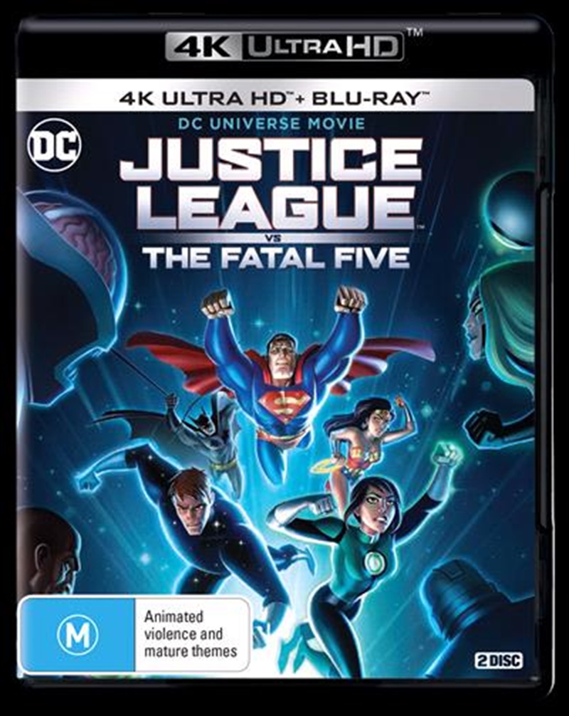 Justice League Vs The Fatal Five  Blu-ray + UHD/Product Detail/Animated
