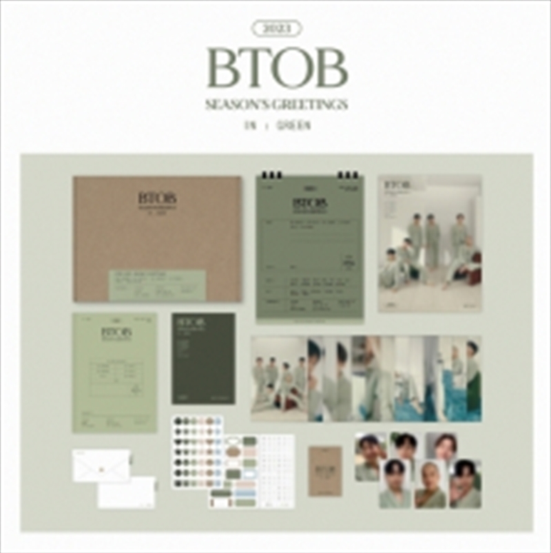 2023 Seasons Greetings In - Green Ver/Product Detail/KPOP Merch