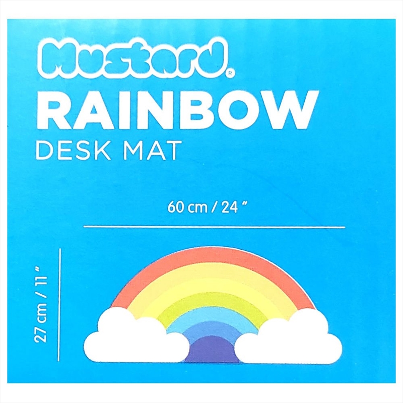 Rainbow Desk Mat/Product Detail/Stationery