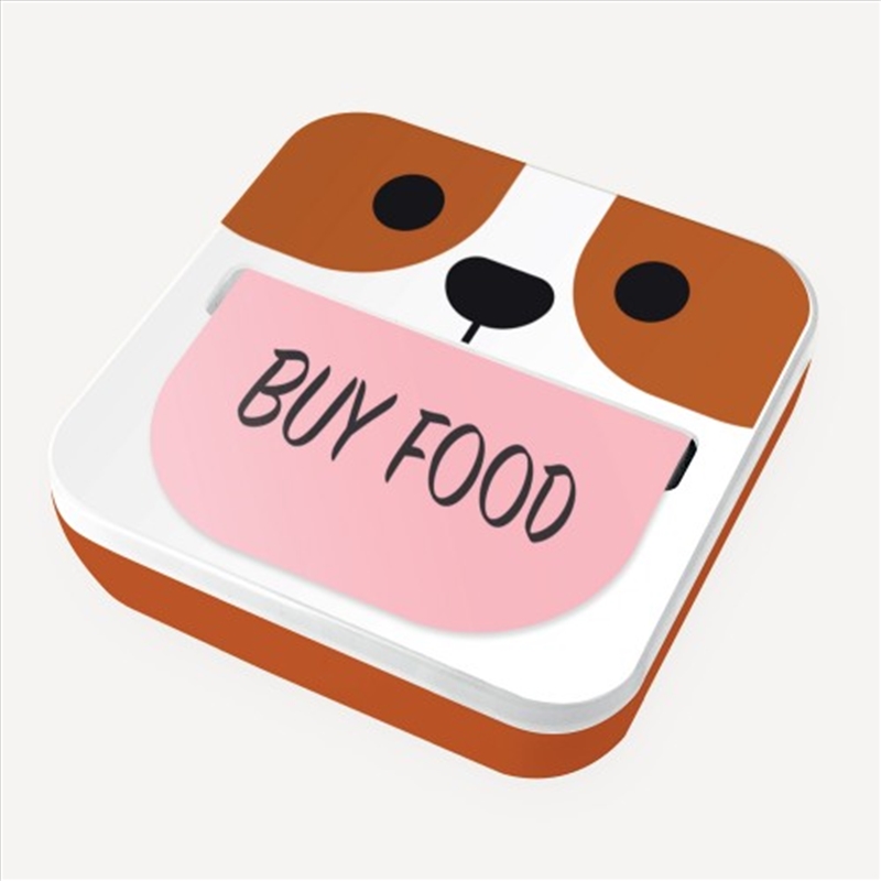 Mustard – Dippy Dog Sticky Note Dispenser (100 sheets)/Product Detail/Stationery