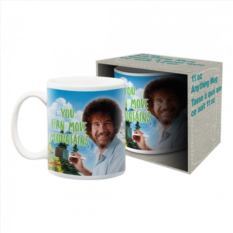 Bob Ross – Move Mountains Ceramic Mug/Product Detail/Mugs