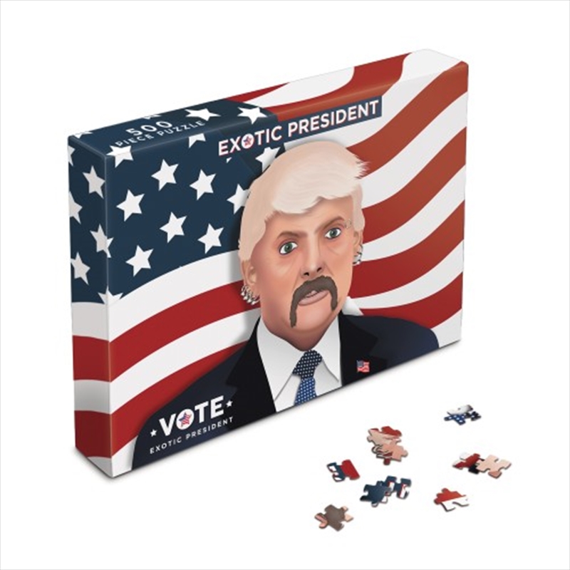 Bubblegum Stuff – Tiger King – Vote Joe Exotic President 500pc Puzzle/Product Detail/Jigsaw Puzzles