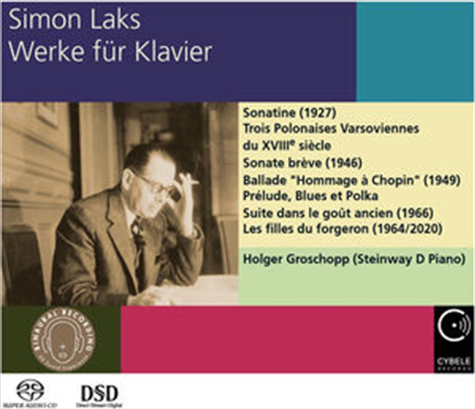 Simon Laks: Works For Piano/Product Detail/Classical