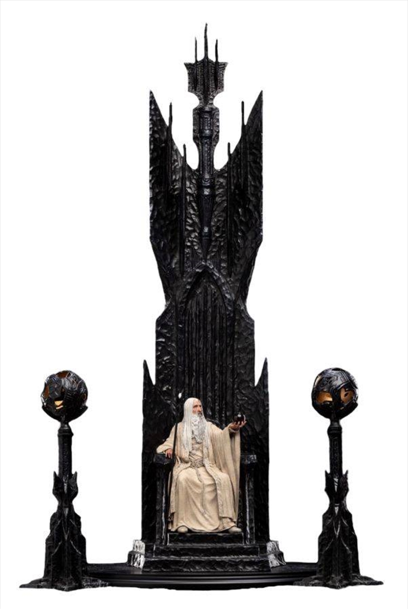 Lord of the Rings - Saruman the White on Throne 1:6 Scale Statue/Product Detail/Figurines