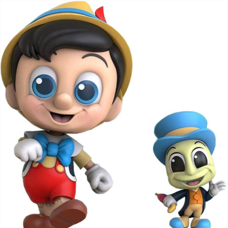 Pinocchio (1940) - Pinocchio & Jiminy Cricket Cosbaby/Product Detail/Figurines