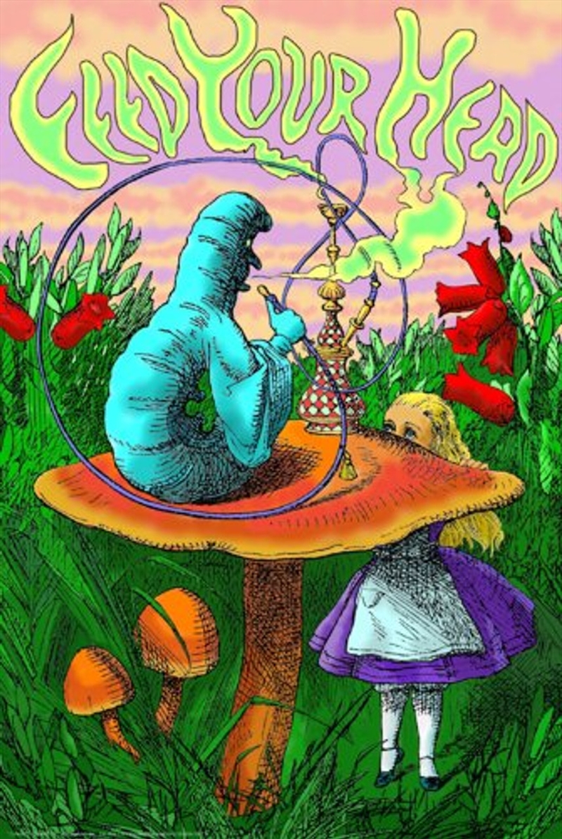 Alice In Wonderland - Caterpillar Hookah Poster/Product Detail/Posters & Prints