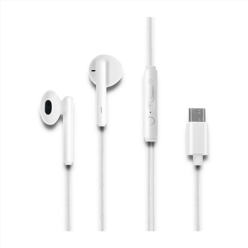 LASER - USB-C Earphones White/Product Detail/Headphones