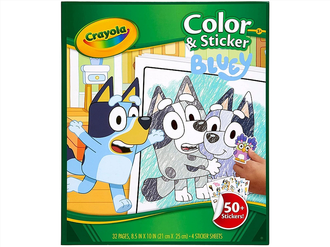 Crayola Bluey Color Sticker Book/Product Detail/Stickers