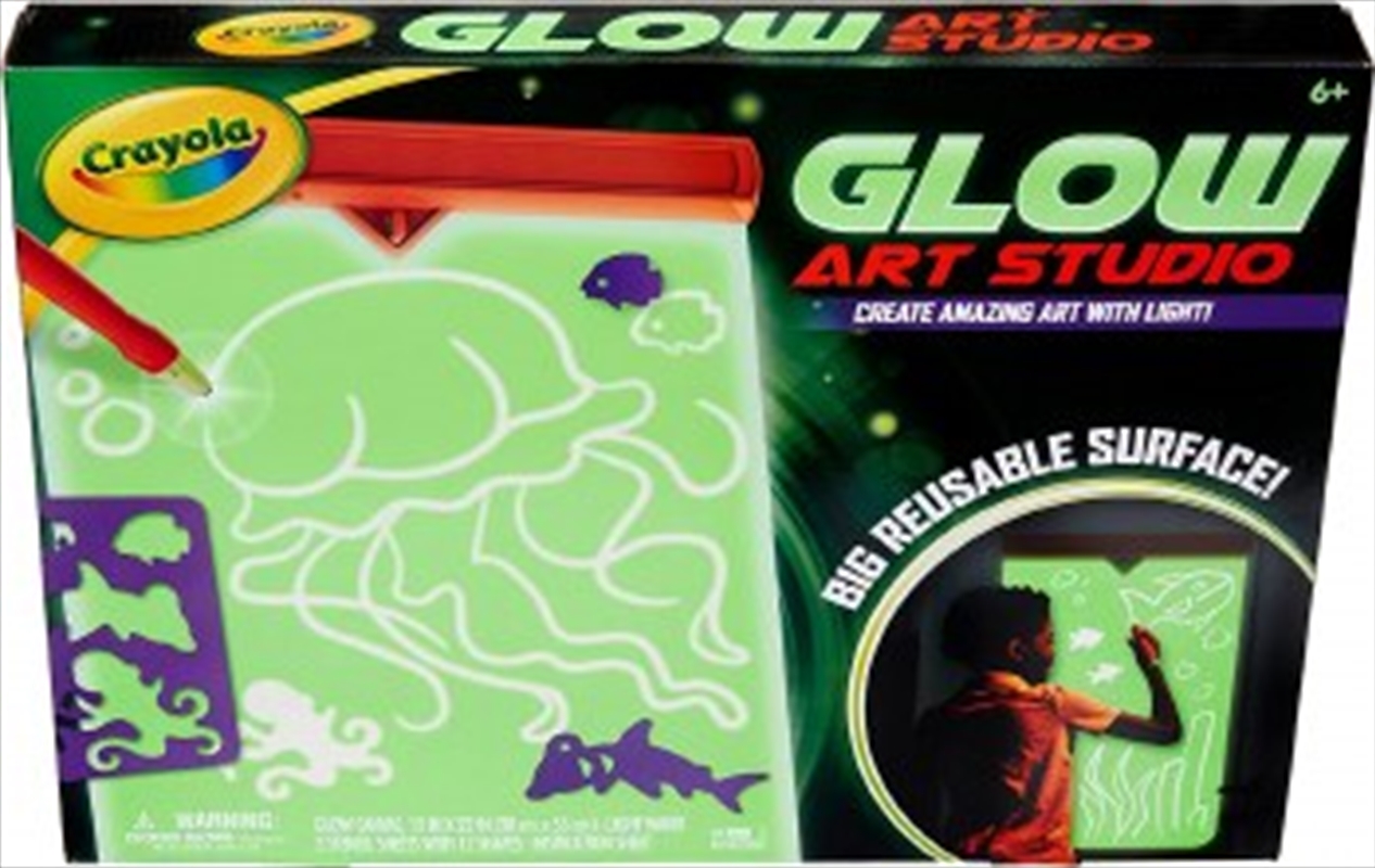 Crayola Glow Art Studio/Product Detail/Arts & Crafts Supplies