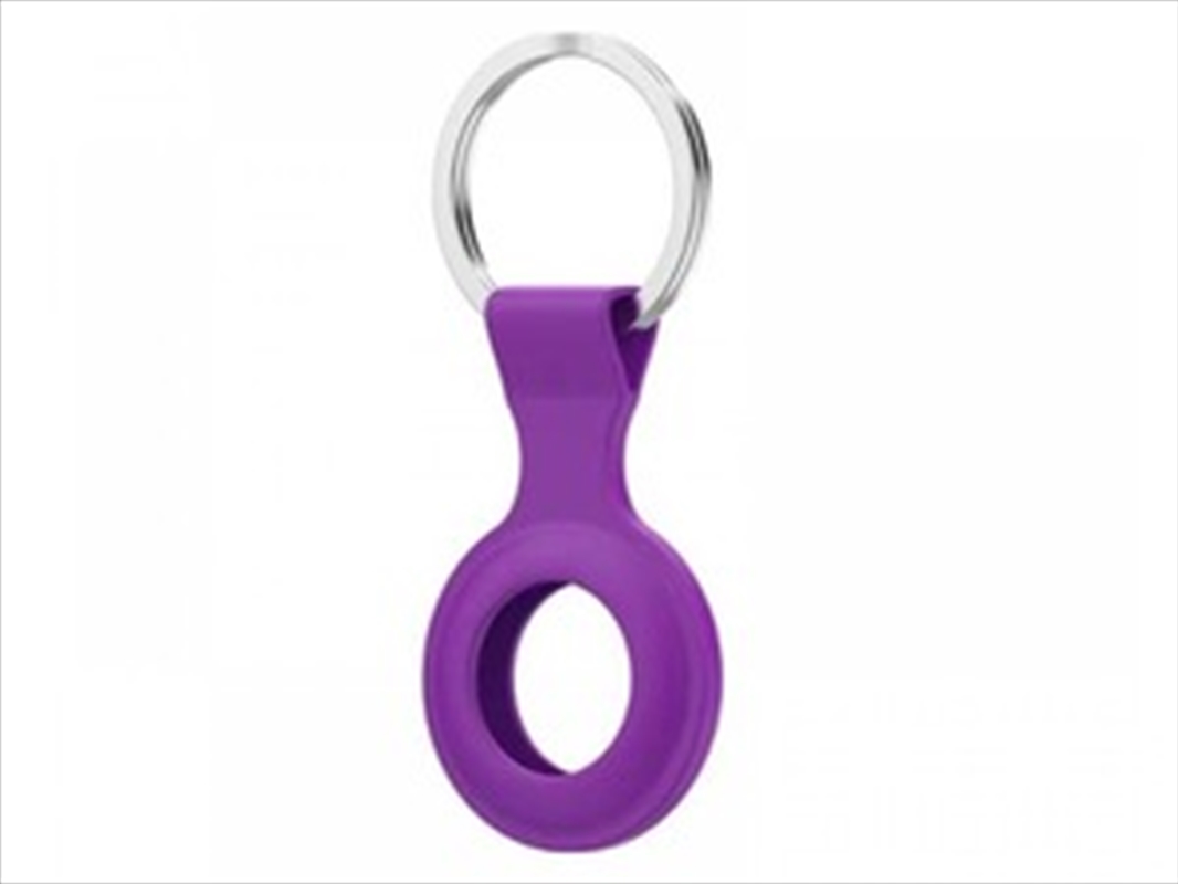 Laser Keyring - Purple Compatible With Airtag/Product Detail/Keyrings