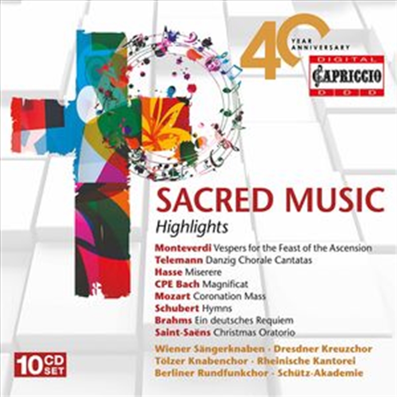 40th Ann: Sacred Music/Product Detail/Classical