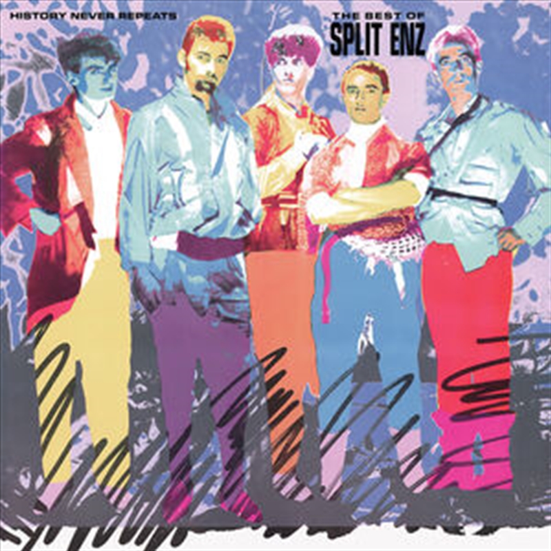 History Never Repeats - The Best Of Split Enz - Violet with Blue Splatter/Product Detail/Rock/Pop