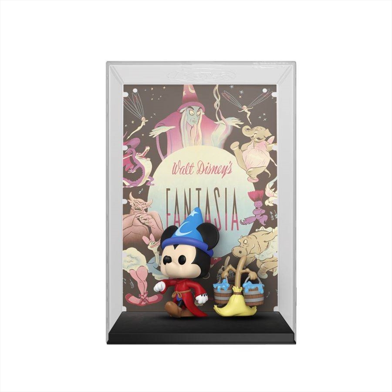 Disney - Fantasia (Sorcerer's Apprentice Mickey with Broom) Pop! Poster/Product Detail/Pop Covers & Albums