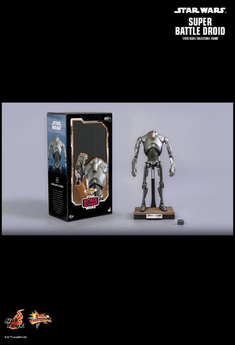 Star Wars Episode 2: Attack of the Clones - Super Battle Droid 1:6 Scale Action Figure/Product Detail/Figurines
