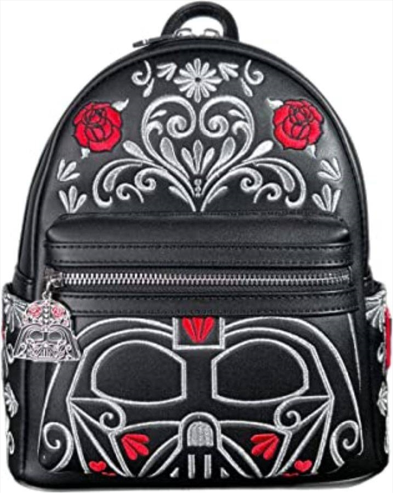 Loungefly Star Wars - Darth Vader Floral Embroidered Cosplay US Exclusive Mini Backpack [RS]/Product Detail/Bags