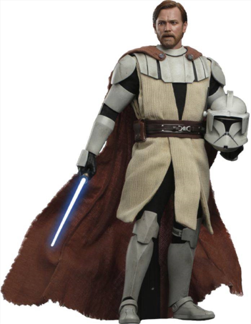 Star Wars: The Clone Wars - Obi-Wan Kenobi 1:6 Scale 12" Action Figure/Product Detail/Figurines