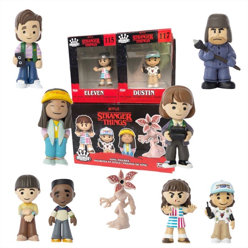 Stranger Things - US Exclusive Mini Vinyl Figures [RS] (CHOSEN AT RANDOM)/Product Detail/Mystery Minis