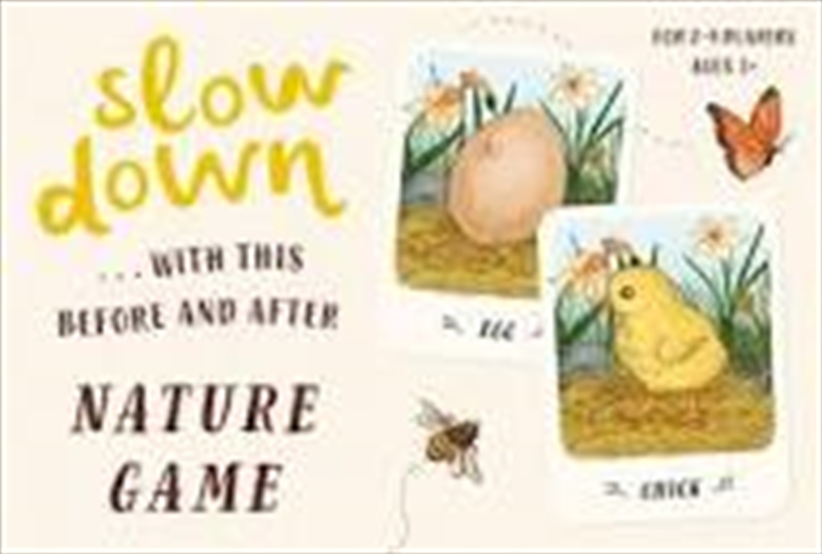 Slow Down With This Before And After Nature Game/Product Detail/Adult Books