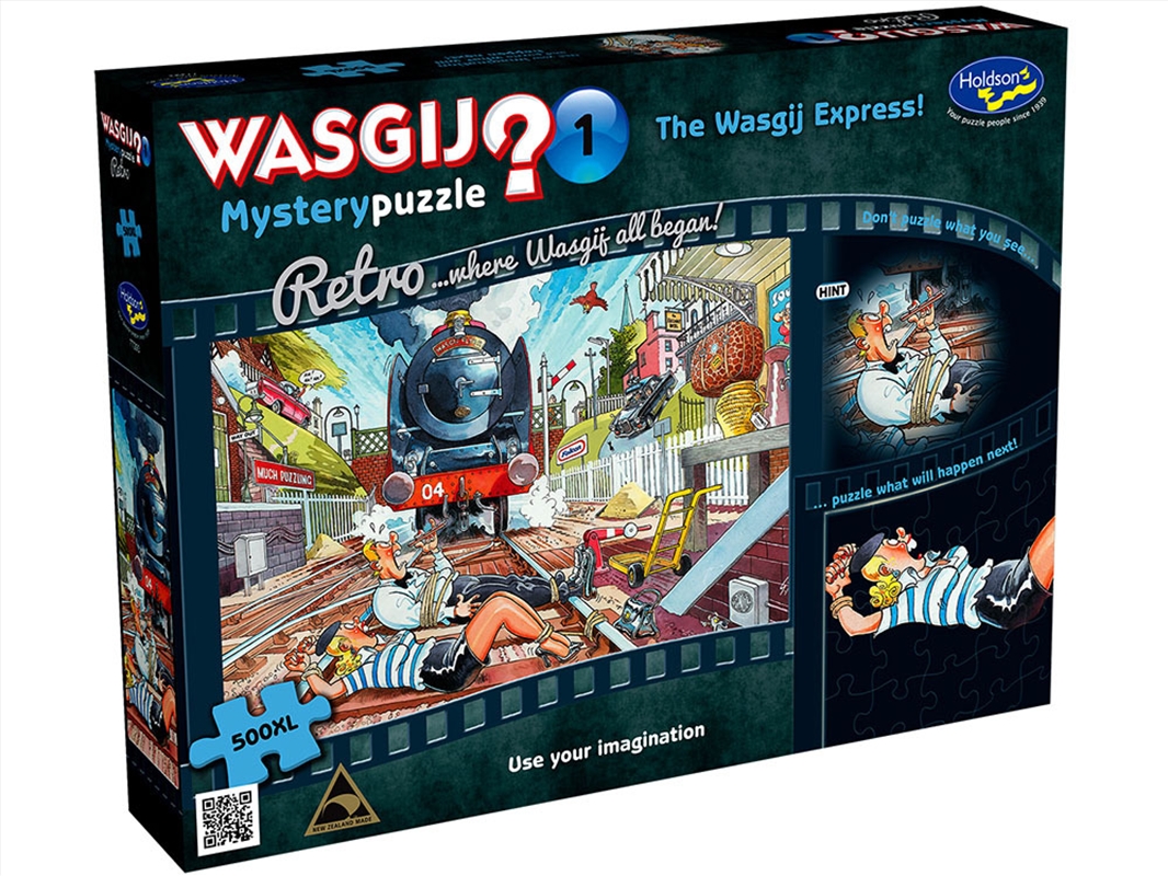 Wasgij 500 Piece Puzzle - Mystery Retro Masgik Express/Product Detail/Jigsaw Puzzles