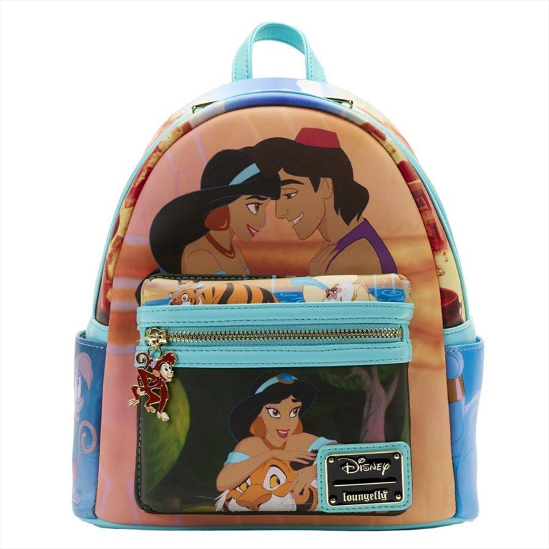 Loungefly Aladdin (1992) - Jasmine Princess Scenes Mini Backpack/Product Detail/Bags