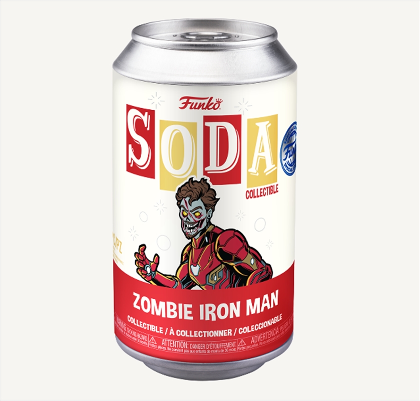 What If - Zombie Iron Man Vinyl Soda RS/Product Detail/Vinyl Soda