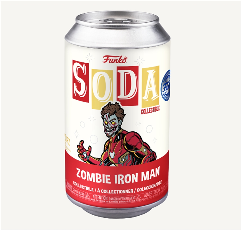 Buy What If Zombie Iron Man Vinyl Soda RS Online Sanity