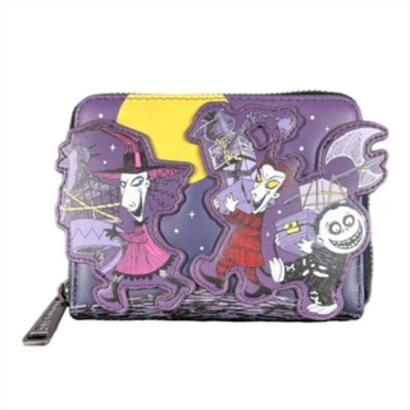 Loungefly Nightmare Before Christmas - Lock Shock and Barrel US Exclusive Purse [RS]/Product Detail/Wallets