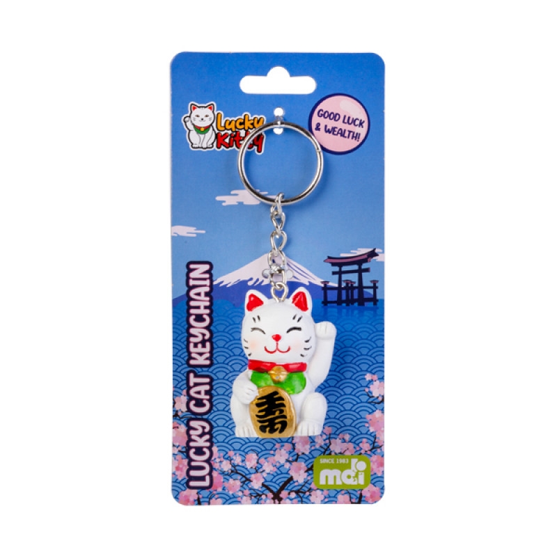 Lucky Cat Keychain/Product Detail/Keyrings