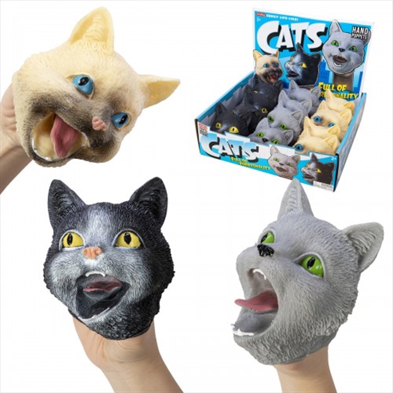 Strechy Cat Hand Puppet (SENT AT RANDOM)/Product Detail/Stress & Squishy