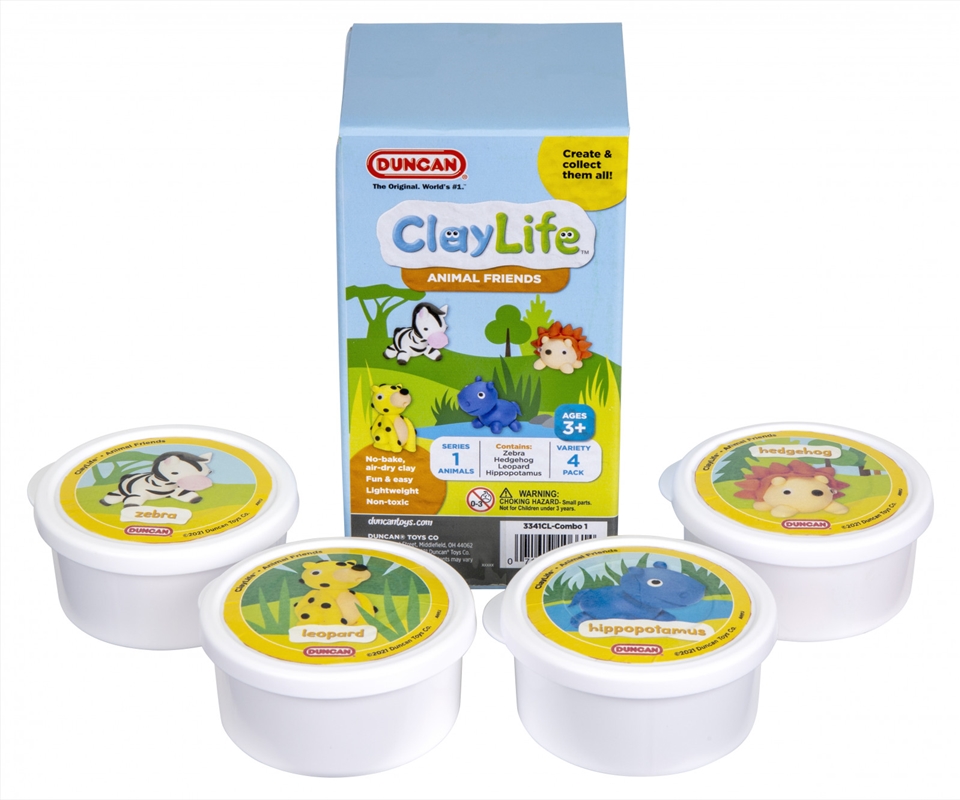Duncan ClayLife Animal Friends Combo 4 Pack Set 1/Product Detail/Toys